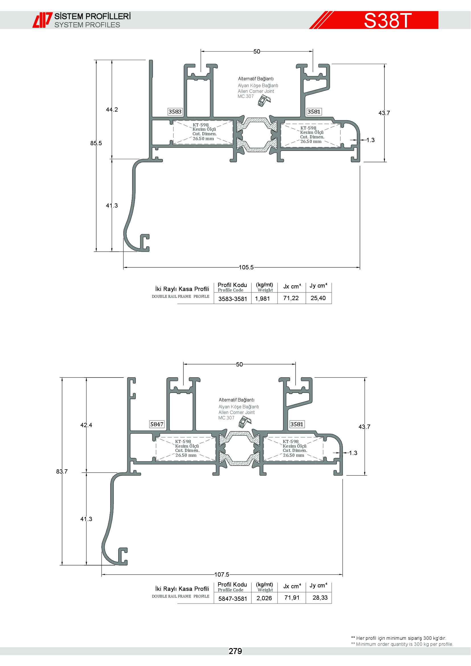Sürme Yalıtımlı Alüminyum 15